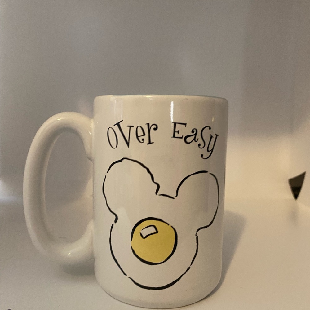 Over Easy White Mug